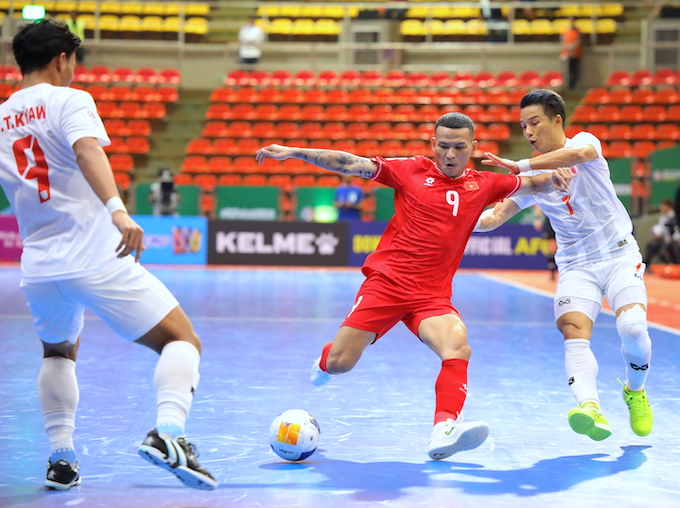 ĐT futsal Việt Nam cần tỉnh táo trước Uzbekistan. Ảnh: Phan Hồng